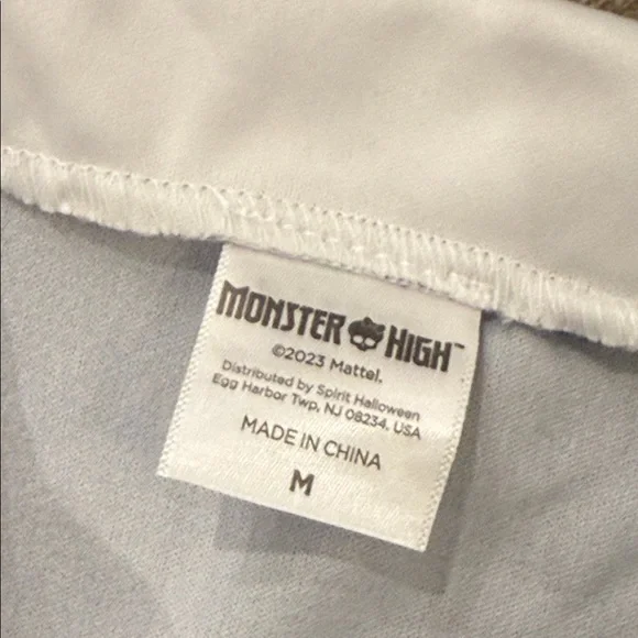 Spirit Halloween Kids Monster High Frankie Stein Costume Child Medium 8-10 - Picture 6 of 14